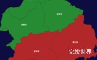 echarts咸宁市地图geoJson数据实例下载